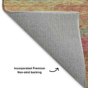 Luxury Washable Trevi Blush 10\' x 14\' Rug