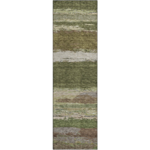 Luxury Washable Trevi Olive 2'3