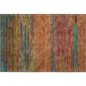 Luxury Washable Trevi Terracotta Rug