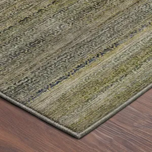 Machine Washable Vico Aloe 2\'6\" x 3\'10\" Rug
