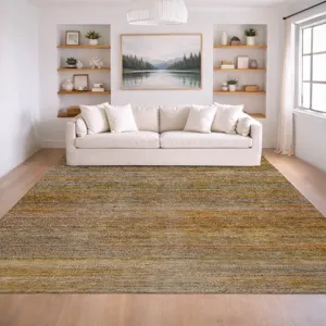 Machine Washable Vico Copper 5\' x 7\'6\" Rug