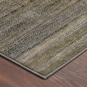 Machine Washable Vico Taupe 3\' x 5\' Rug