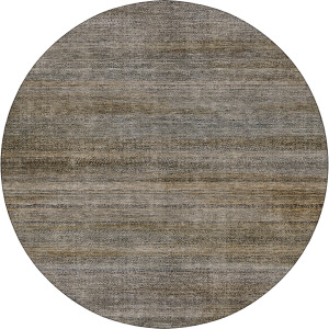 Machine Washable Vico Taupe 8' x 8' Round Rug