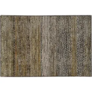 Machine Washable Vico Taupe Rug