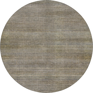 Machine Washable Vico Taupe 8' x 8' Round Rug