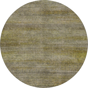 Machine Washable Vico Aloe 8' x 8' Round Rug