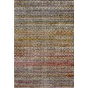 Machine Washable Vico Chocolate Rug