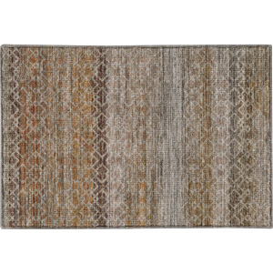 Machine Washable Vico Khaki Rug