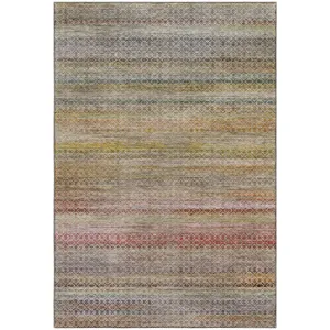 Machine Washable Vico Multi Rug