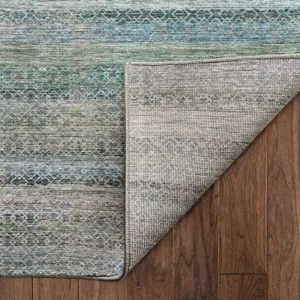 Machine Washable Vico Sky 2\'6\" x 3\'10\" Rug