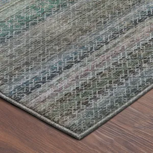 Machine Washable Vico Sky 2\'6\" x 3\'10\" Rug