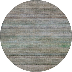 Machine Washable Vico Sky 8' x 8' Round Rug