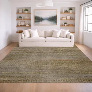 Machine Washable Vico Fern 9\' x 12\' Rug