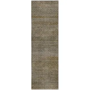 Machine Washable Vico Fern 2'3" x 7'6" Runner Rug