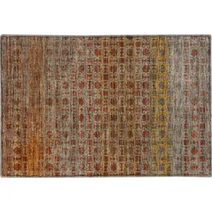Machine Washable Vico Paprika Rug