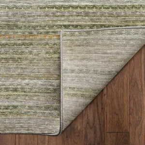 Machine Washable Vico Basil 1\'8\" x 2\'6\" Rug