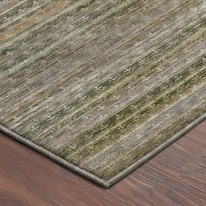 Machine Washable Vico Basil 1\'8\" x 2\'6\" Rug