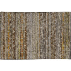 Machine Washable Vico Chocolate Rug
