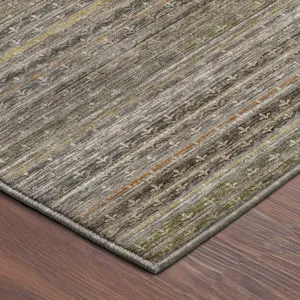 Machine Washable Vico Gray 9\' x 12\' Rug