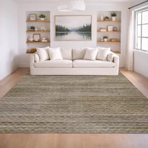 Machine Washable Vico Gray 9\' x 12\' Rug