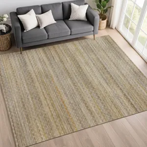 Machine Washable Vico Ivory 2\'6\" x 3\'10\" Rug