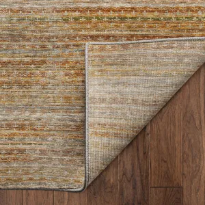 Machine Washable Vico Paprika 1\'8\" x 2\'6\" Rug