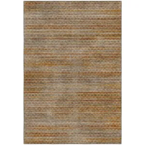 Machine Washable Vico Paprika 10\' x 14\' Rug