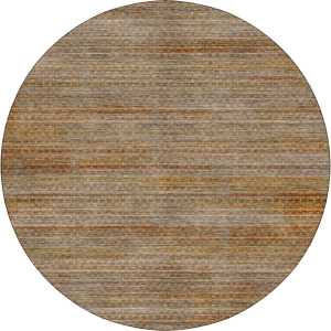 Machine Washable Vico Paprika 8' x 8' Round Rug