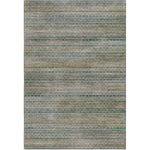 Machine Washable Vico Teal Rug
