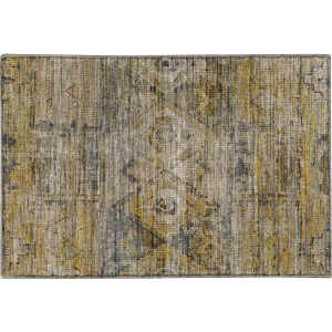 Machine Washable Vico Gold Rug