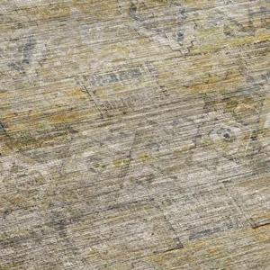 Machine Washable Vico Gold 2\'6\" x 3\'10\" Rug
