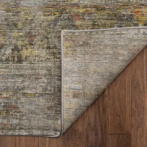 Machine Washable Vico Gray 9\' x 12\' Rug