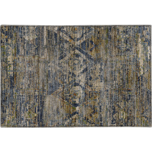 Machine Washable Vico Navy Rug