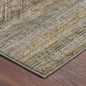 Machine Washable Vico Linen 3\' x 5\' Rug