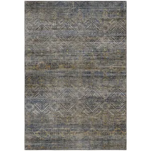 Machine Washable Vico Navy Rug