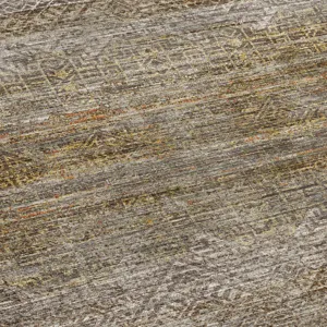 Machine Washable Vico Taupe 3\' x 5\' Rug