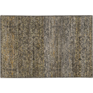 Machine Washable Vico Graphite Rug
