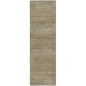Machine Washable Vico Linen 2'3" x 7'6" Runner Rug