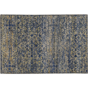Machine Washable Vico Navy Rug