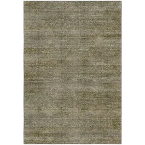 Machine Washable Vico Olive Rug