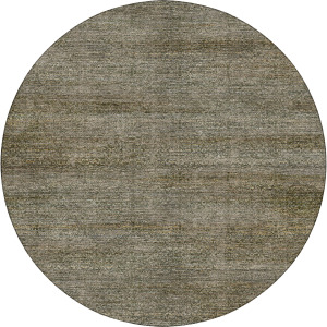 Machine Washable Vico Olive 8' x 8' Round Rug