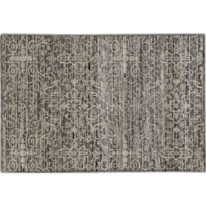 Machine Washable Vico Silver Rug