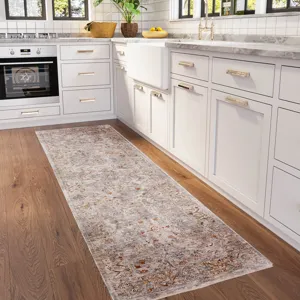 Vienna Linen 2\'3\" x 7\'10\" Runner Rug