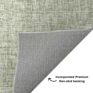 Luxury Washable Voyage Celery 10\' x 14\' Rug