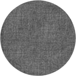 Luxury Washable Voyage Charcoal 8' x 8' Round Rug