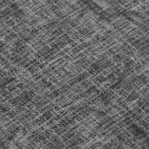 Luxury Washable Voyage Charcoal 2\'3\" x 7\'6\" Runner Rug