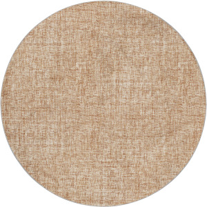 Luxury Washable Voyage Copper 8' x 8' Round Rug