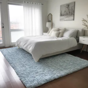Luxury Washable Voyage Denim 10\' x 14\' Rug