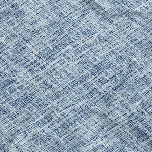 Luxury Washable Voyage Denim 10\' x 14\' Rug