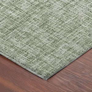 Luxury Washable Voyage Fern 8\' x 8\' Round Rug